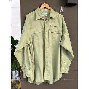BUZZ OFF Insect Shield Insect Repellent Apparel by ORVIS XL Button Down Shirt